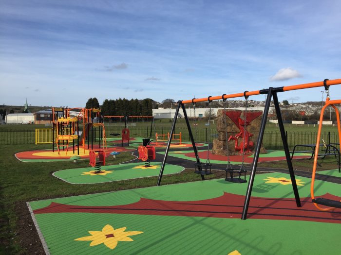 Felinfoel Play Area Llanelli Rural Council Llanelli Rural Council