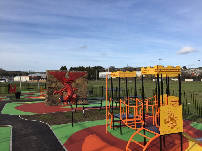 Felinfoel Play Area Llanelli Rural Council Llanelli Rural Council