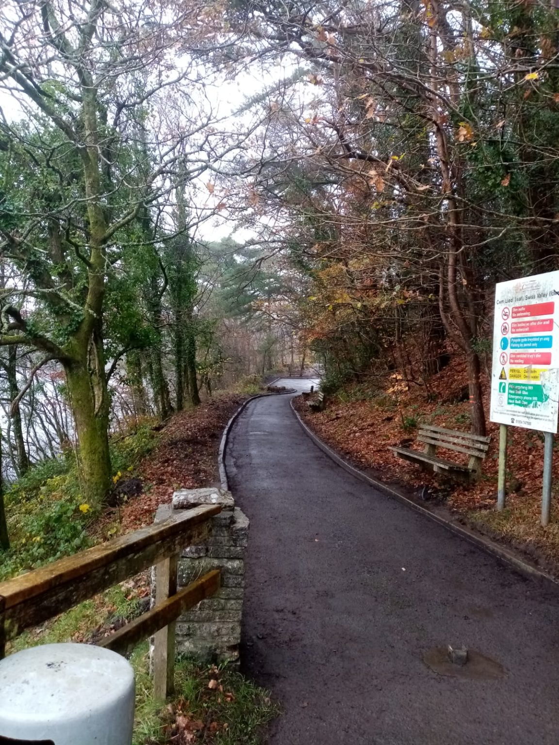 Lower Lliedi Reservoir, Swiss Valley Llanelli Rural Council