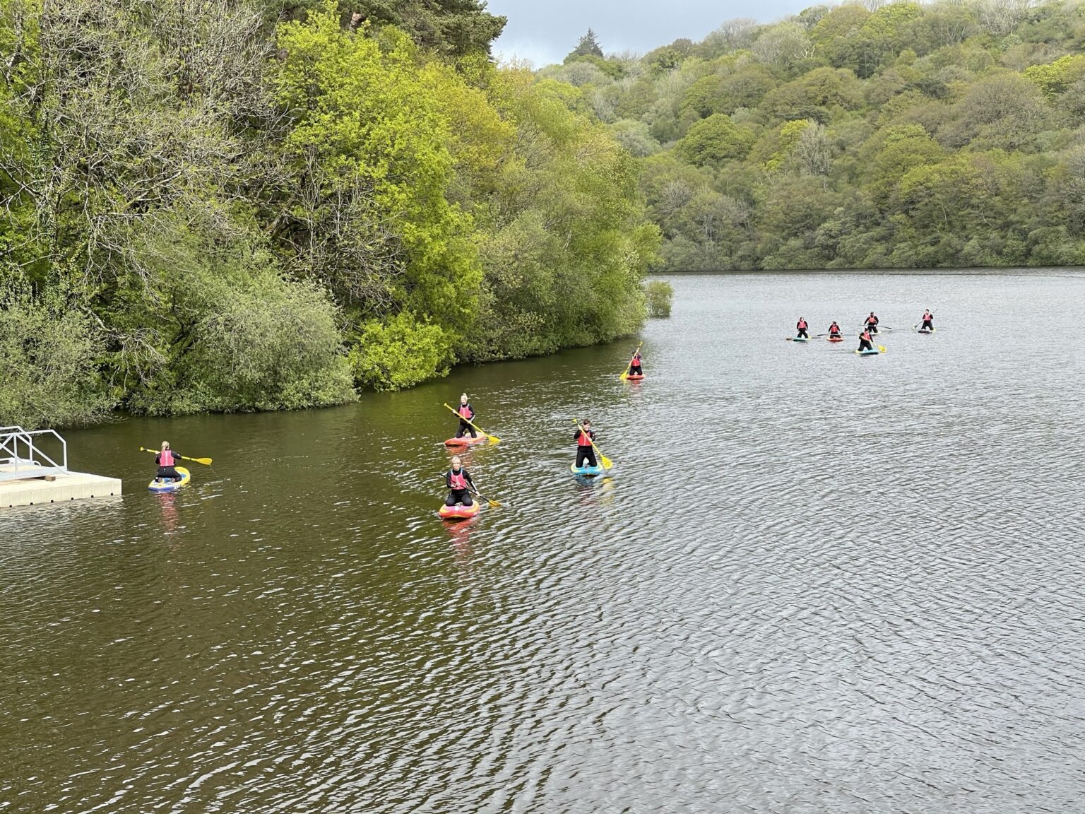 Lower Lliedi Reservoir, Swiss Valley Llanelli Rural Council
